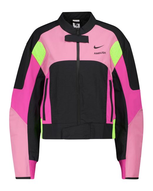Nike Pink X Ambush Motorcycle Jacket