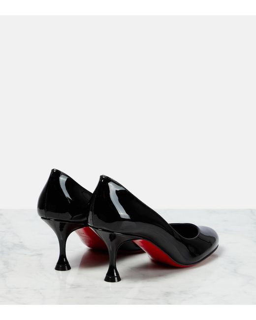 Christian Louboutin Black Stella Patent Leather Pumps