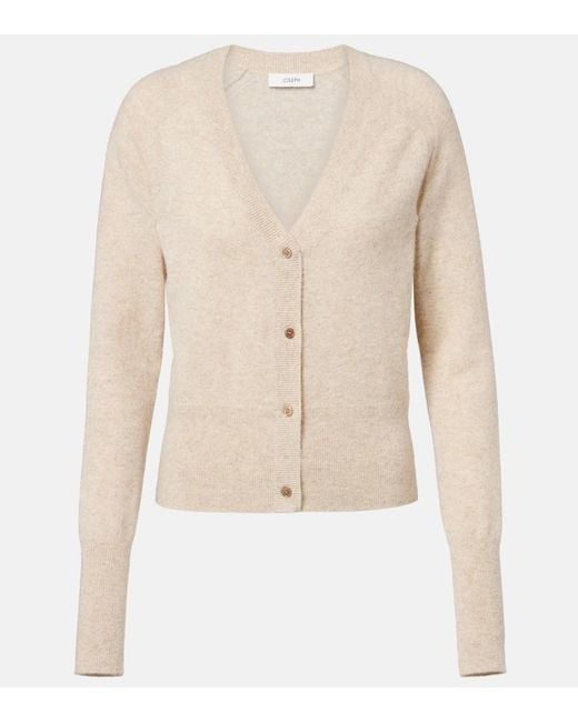 Joseph Natural Keane Cashmere Cardigan