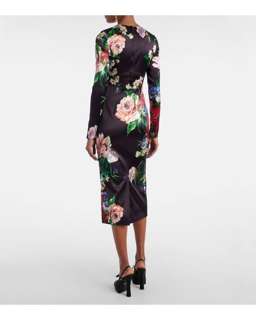 Abito Midi di Dolce & Gabbana in Black