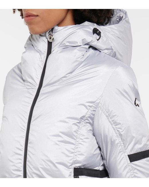 Jet Set Gray Joanna Padded Ski Jacket