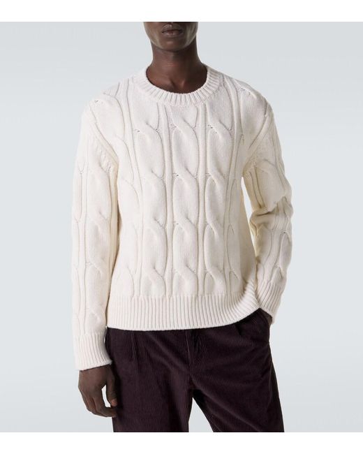 Pullover di Eleventy in White da Uomo