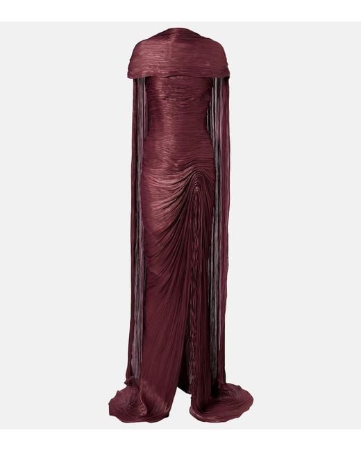 Marmar Halim Red Robe