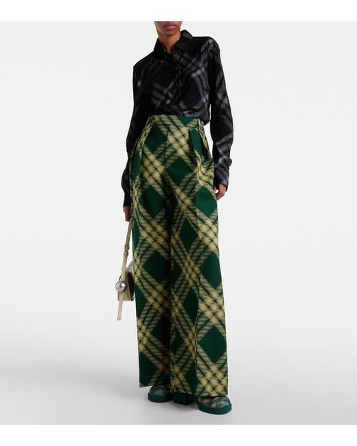 Burberry Green Wellies