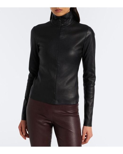 Stouls Black Selene Leather Jacket