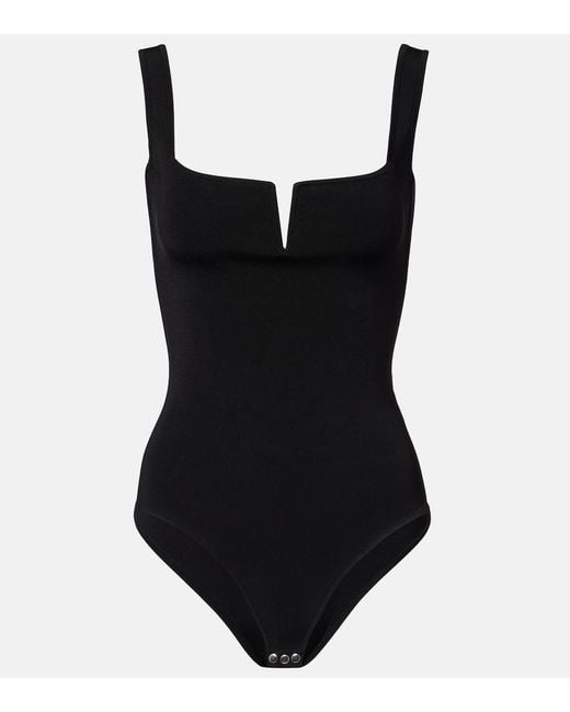 Galvan Black Freya Bodysuit