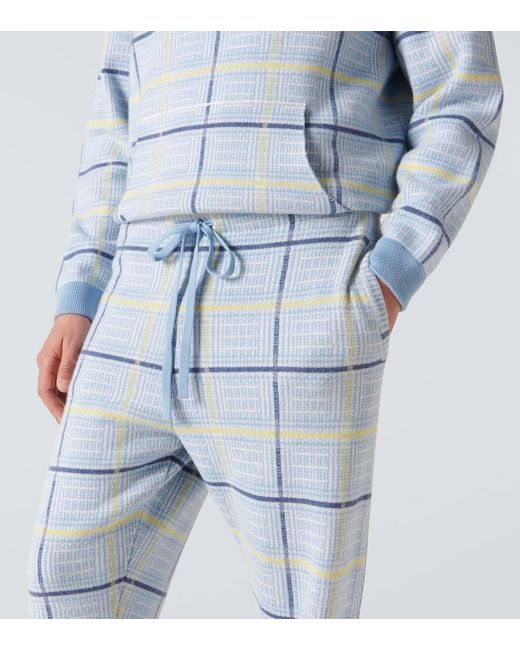 Pantaloni Sportivi Rain di God's True Cashmere in Blue da Uomo