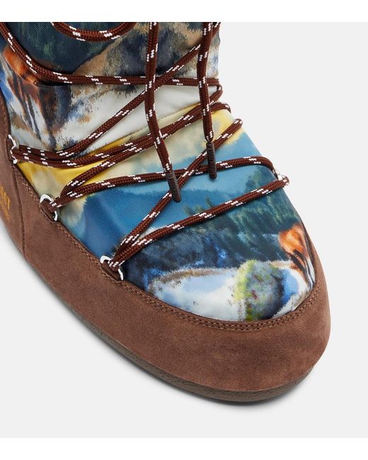 Moon Boot Brown Winter Boots