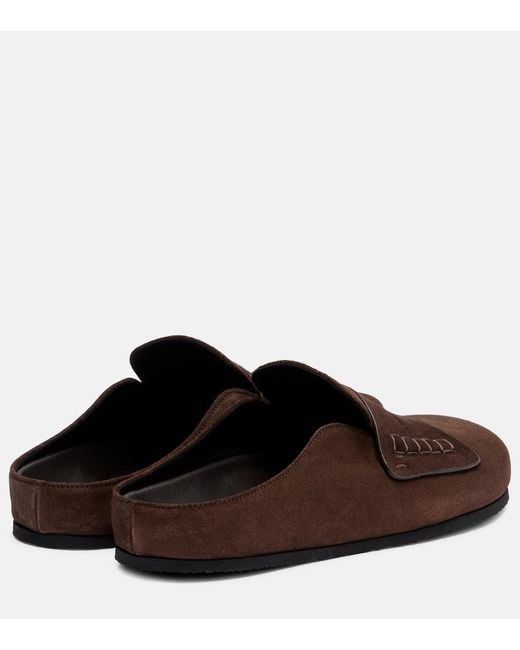Jacquemus Brown Suede Mules