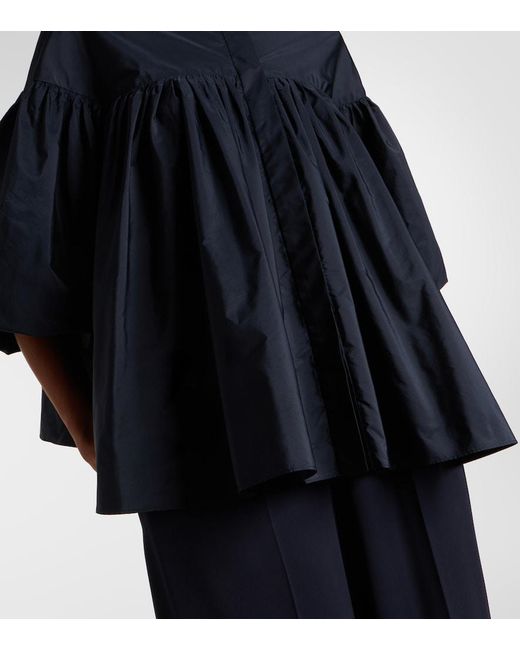 Max Mara Black Rea Oversized Top