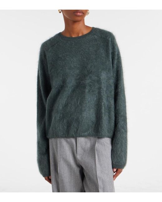 Lisa Yang Green Pullover Lexia Aus Kaschmir