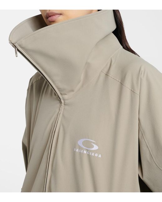 Balenciaga Natural Logo Jacket