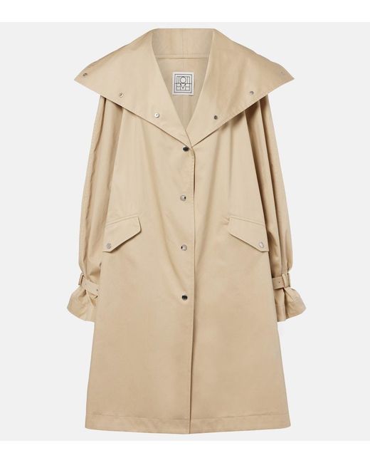 Totême Natural Oversized Trench Coat