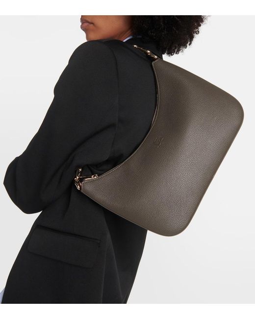 Christian Louboutin Gray Loubila Chain Large Shoulder Bag