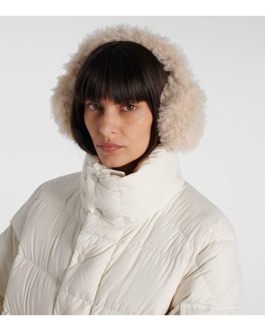 Paraorecchie di Moncler in White