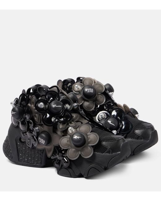 Noir Kei Ninomiya Black X Reebok Insta Pump Yuki Sneakers