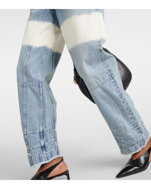 Jeans a gamba larga di Jil Sander in Blue