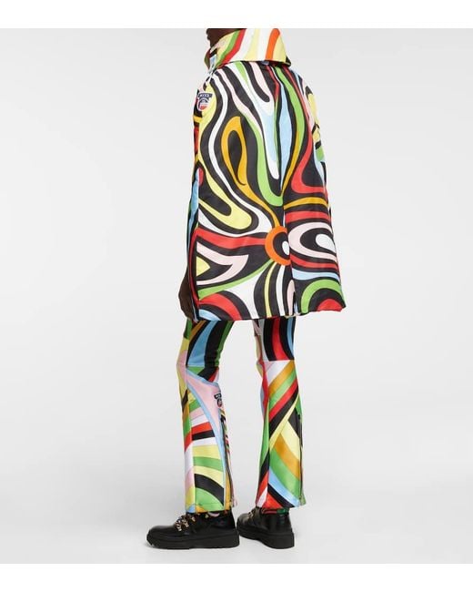 X Fusalp Poncho Marmo Emilio Pucci de color Green