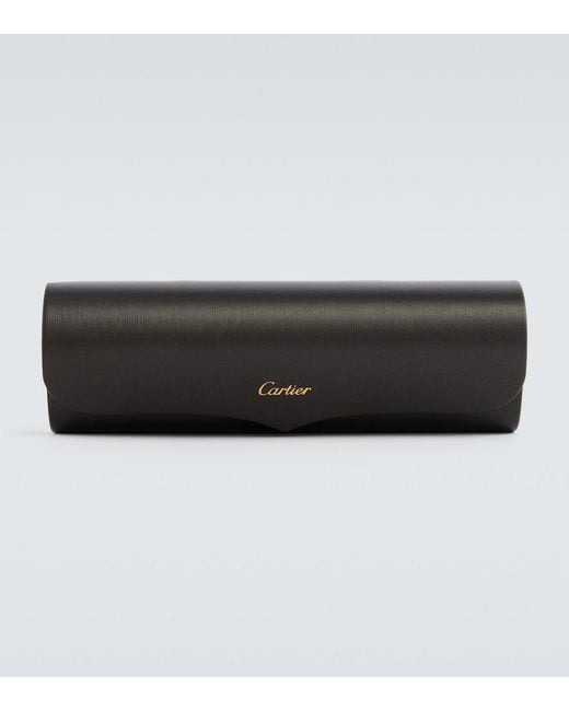 Cartier Blue Signature C De Cartier Rectangular Sunglasses for men