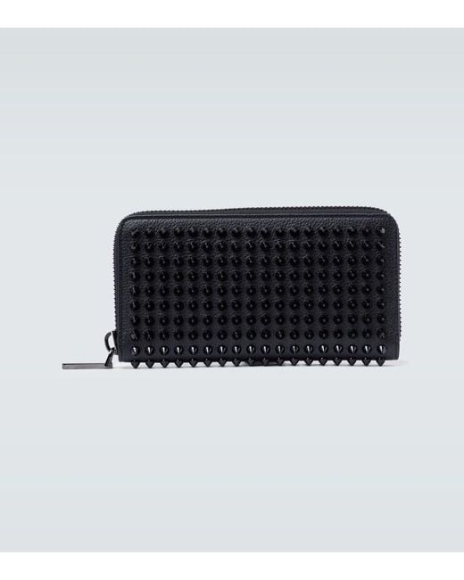 Christian Louboutin Black Panettone Leather Wallet for men