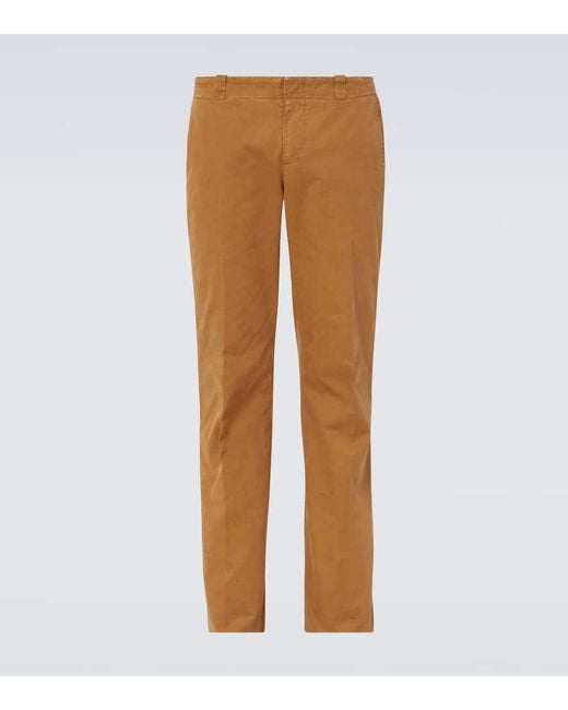Pantaloni Chino di Alexander McQueen in Brown da Uomo