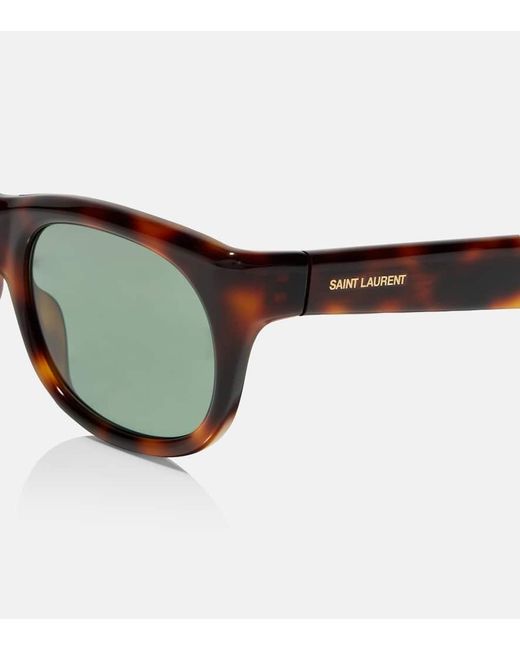 Saint Laurent Green Sl 815 Romy Square Sunglasses