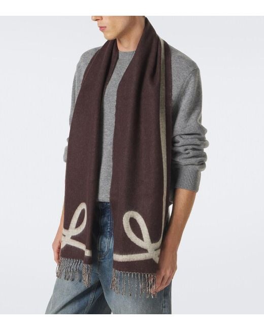 Sciarpa di Loewe in Brown da Uomo