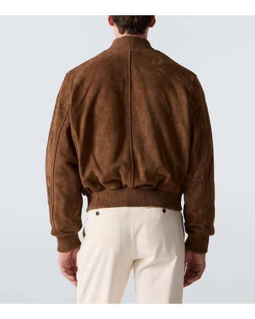 Veste En Daim AMI pour homme en coloris Brown