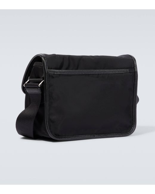 Prada Black Re-nylon Shoulder Bag for men