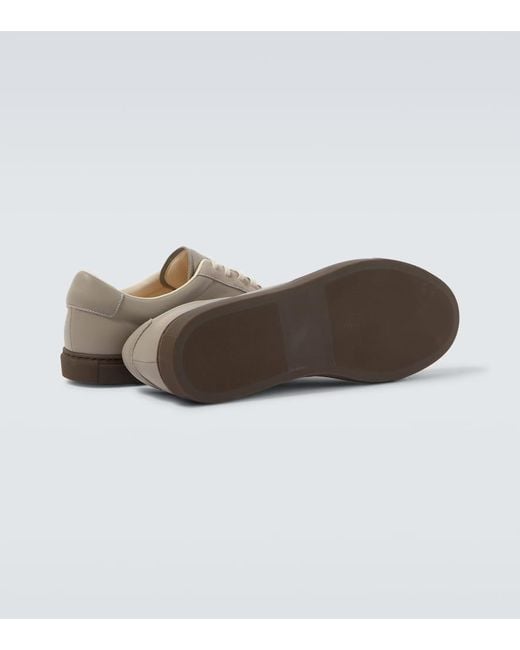 Baskets Achilles En Cuir Et Daim Common Projects pour homme en coloris Gray