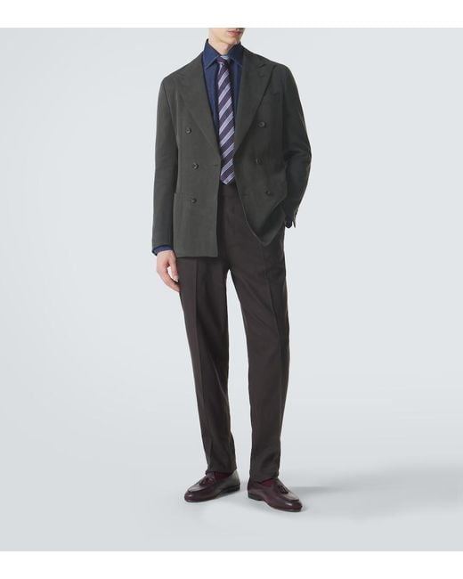 Camisa De Algodon Rubinacci de hombre de color Blue