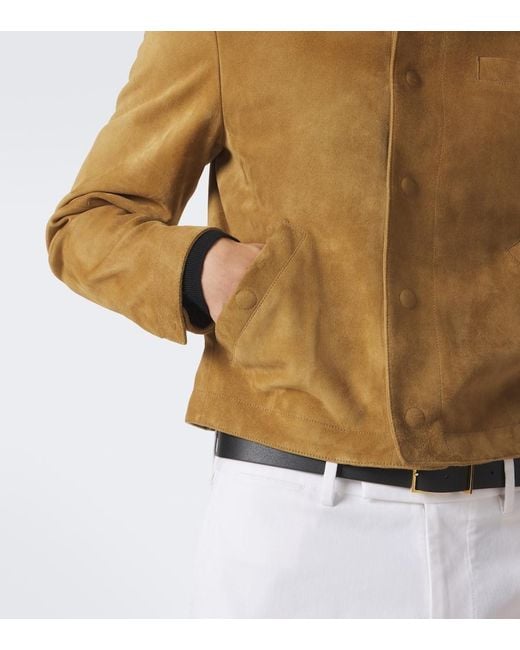Tom Ford Multicolor Suede Jacket for men