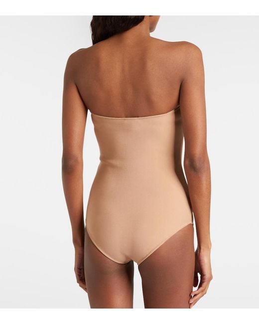 Courreges Natural Jersey Bodysuit