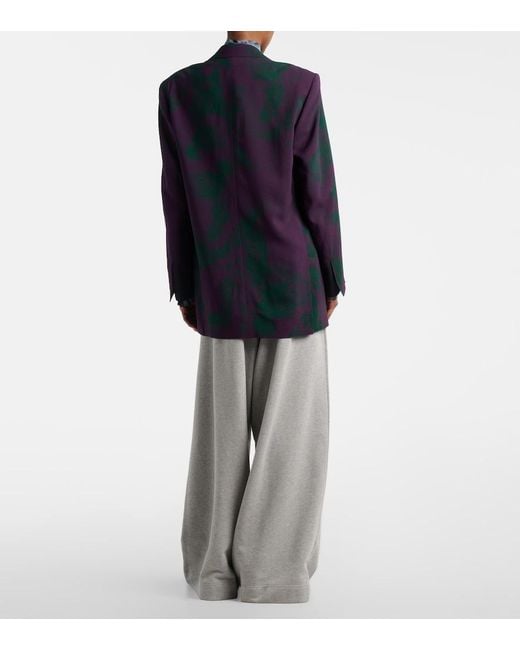 Dries Van Noten Gray Cotton Jersey Sweatpants