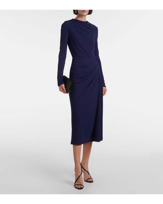 Abito Midi di Erdem in Blue