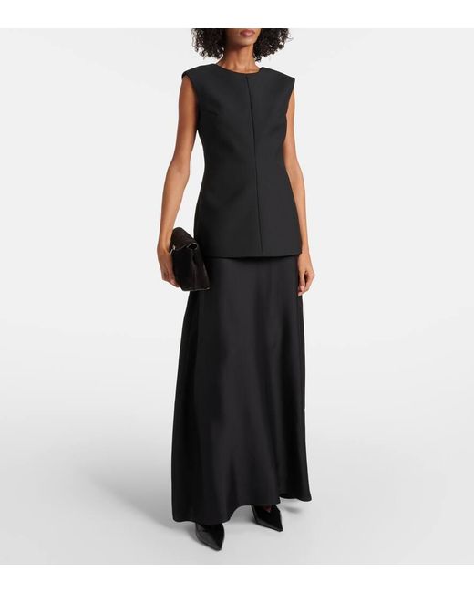 Rohe Black Robe Aus Einem Wollgemisch