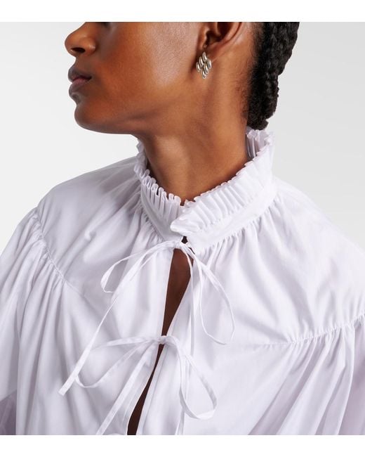 YSSO White Chain Link Mini 925 Sterling Earrings