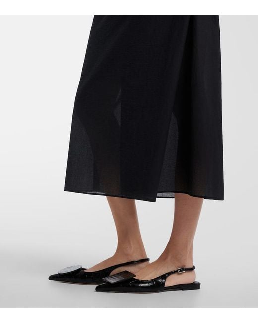 Jacquemus Black The Drap Dress