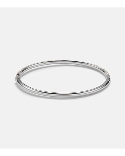 Yvonne Léon Metallic Jonc Zebre 9Kt Bracelet With Diamonds