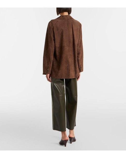 Max Mara Gray Cropped Straight Pants