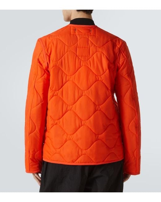 Junya Watanabe Red Ark Air Quilted Ripstop Jacket for men
