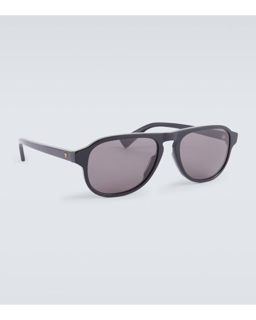 Bottega Veneta Brown Aviator Sunglasses for men