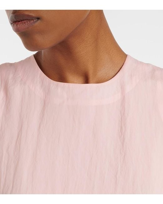Plan C Pink Sequined Top
