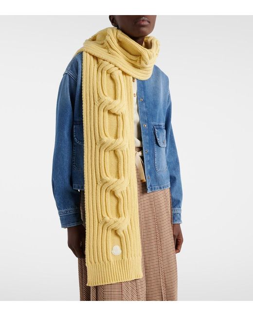 Sciarpa di Moncler in Yellow