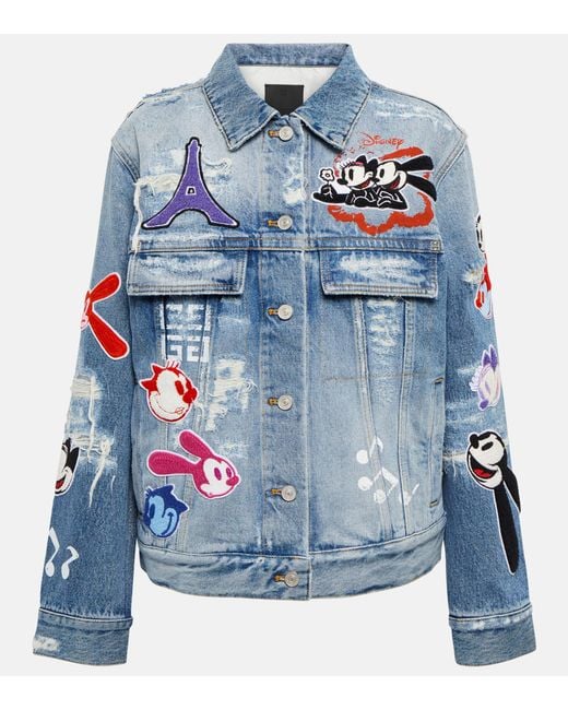 Givenchy Blue X Disney® Denim Jacket
