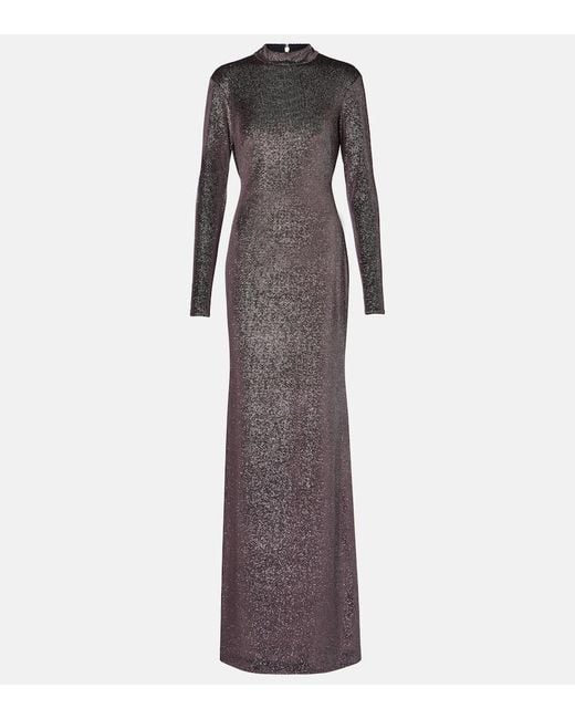 The Sei Purple Jersey Gown