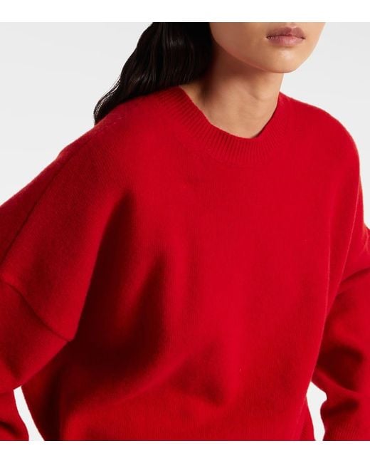 Rohe Red Wool-Blend Sweater