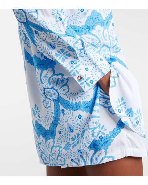 Chemise Paige Imprimee Melissa Odabash en coloris Blue