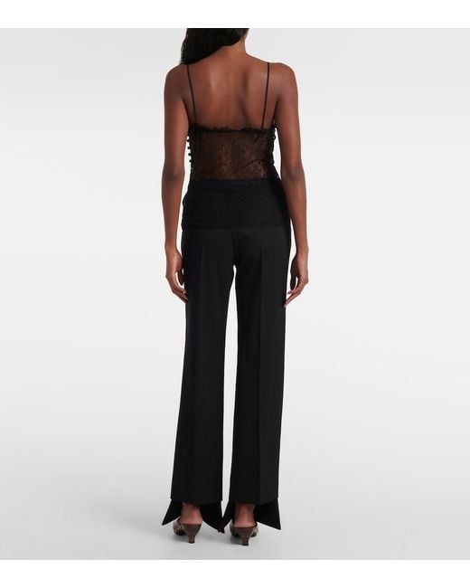 Chloé Black Satin Camisole
