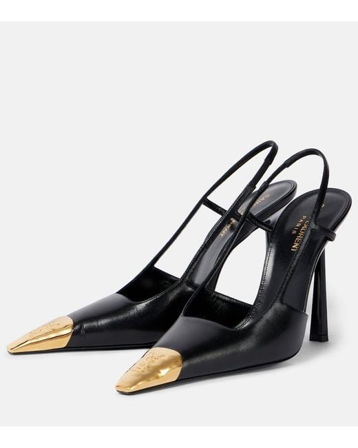 Pumps Slingback Jeanne 110 di Saint Laurent in Black